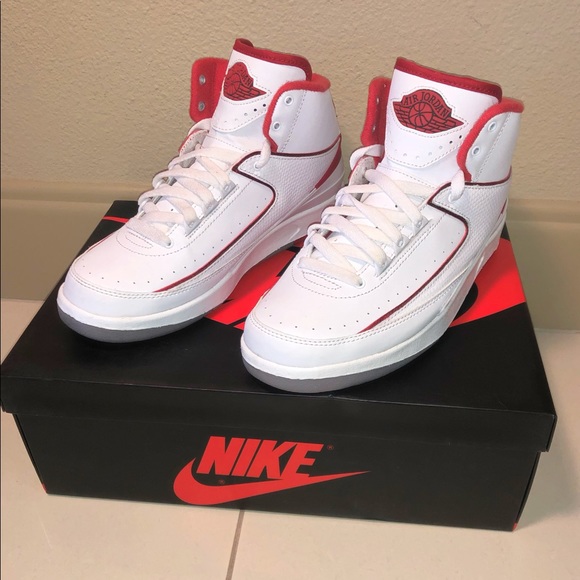 jordan 2 red white